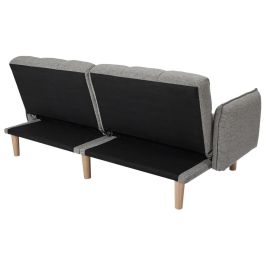 Sofá-Cama Gris Home Deco Factory 195 cm