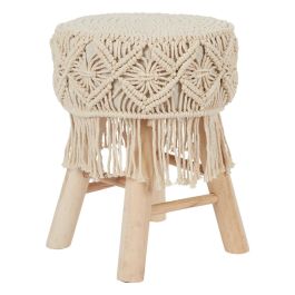 Taburete Boho Home Deco Factory diámetro 32 cm altura 42 cm Precio: 31.78999967. SKU: B17DN2Z677