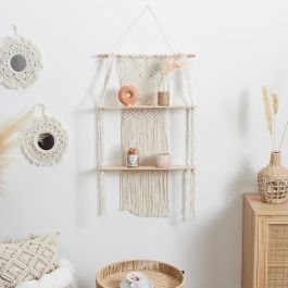 Estante 2 Baldas Boho Home Deco Factory