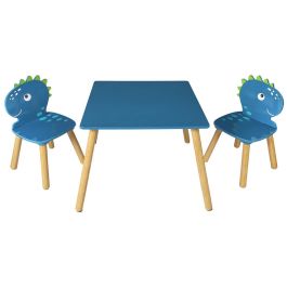 Mesa Con 2 Sillas Infantil Dinos Home Deco Kids