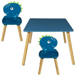 Mesa Con 2 Sillas Infantil Dinos Home Deco Kids