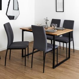 Juego De Mesa Con 4 Sillas Abbott Home Deco Factory