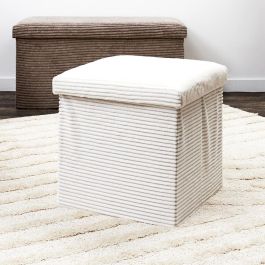 Caja-Puf Plegable Scott Beige Home Deco Factory