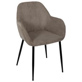 Silla Butaca Scott Taupe Home Deco Factory