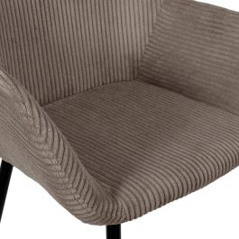 Silla Butaca Scott Taupe Home Deco Factory