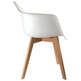 Silla Butaca Infantil Blanca Home Deco Kids