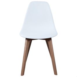 Silla Escandinava Blanca Home Deco Factory