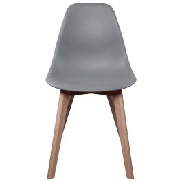 Silla Escandinava Gris Home Deco Factory