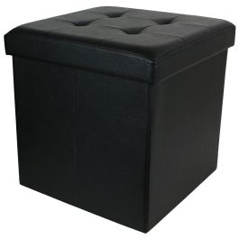 Pufff caja plegable negro