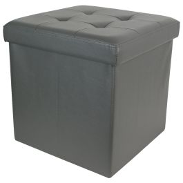 Pufff caja plegable gris Precio: 17.95000031. SKU: B1FQ8KD3G2