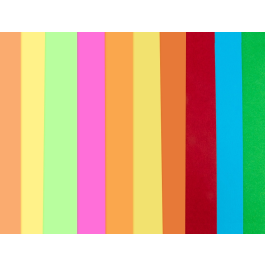 Liderpapel Bloc trabajos manuales cartulina 180 g/m² 240x315mm 10 hojas colores neon e intensos