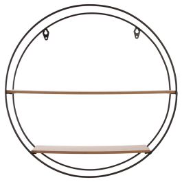 Estante Madera-Metal Home Deco Factory diámetro 40 cm