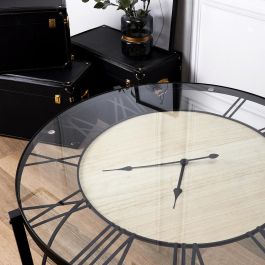 Mesa Auxiliar Reloj Home Deco Factory diámetro 90 cm