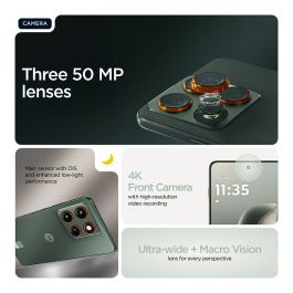 Motorola Edge 70 lily pad 12GB 512GB 50MP 17cm (6.7") 4G/5G Android 16.0 Verde