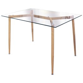 Mesa Cristal Metal- Home Deco Factory 75x115 cm Precio: 149.49999999. SKU: B1JADG2QFN