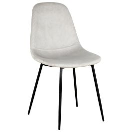 Silla Terciopelo Gris Claro Gi Home Deco Factory Precio: 59.156900471899995. SKU: B1FKBGPCKH