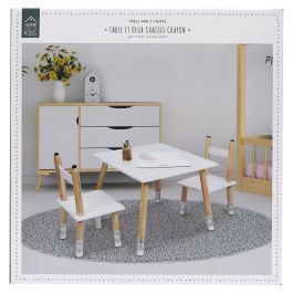 Mesa Con 2 Sillas Infantil Lápiz Home Deco Kids