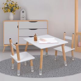 Mesa Con 2 Sillas Infantil Lápiz Home Deco Kids