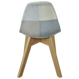 Silla Infantil Patchwork Azul Home Deco Kids