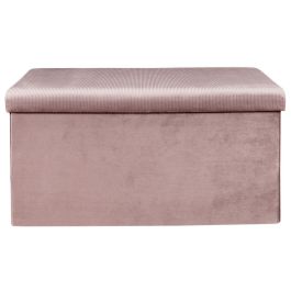 Banco-Puf Plegable Rosa Giulia Home Deco Factory