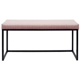 Banco 100X39 Rosa Giulia Home Deco Factory altura 49