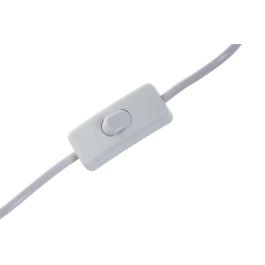DKD Home Decor Lámpara de Sobremesa Tradicional E14 25W Metal, Acrílico y Tela Blanco Beige para Interior 43 cm Alto (Pack de 2)