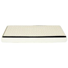 Banco-Puf Plegable Trenzado Blanc Home Deco Factory