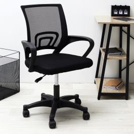 Silla Despacho Negra Home Deco Factory