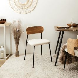 Silla Tapizado Rizo Loki Home Deco Factory