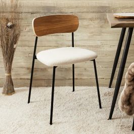 Silla Tapizado Rizo Loki Home Deco Factory