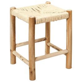 Juego De 2 Taburetes Nido Madera Home Deco Factory