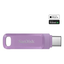 Sandisk Ultra Dual Drive Go 1 TB USB Tipo C 3.2 Gen 1 400 MB/s Lavanda Precio: 153.49999984. SKU: B1CM54CHVD