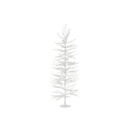 DKD Home Decor Árbol de Navidad Fantasía Blanco LED Desmontable 120 cm Alto 50x50 cm Base Colección White Forest Precio: 40.49999954. SKU: B1GSRHSKLL