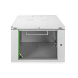 Digitus 7HE Carcasa de pared Dynamic Basic 7U 60kg 600x600x416mm de acero con puerta de vidrio gris