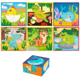 Puzzle 3D Lisciani 4 Piezas 22 x 23 x 1 cm (6 Unidades) Animales