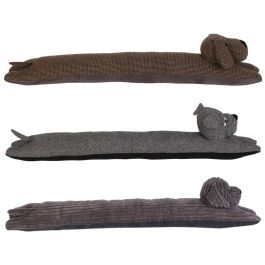 Home Deco Factory Burlete O Cojín Puerta Perro, 7x90 cm