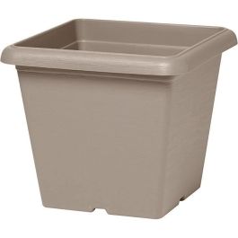 Garden Id 01061407 Maceta Cuadrada Teramo Taupe 40x35 cm Resistente a los arañazos Efecto Piedra con Agujeros Precio: 28.49999999. SKU: B1BXET3537