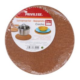 Privilege Salvamantel Bajoplato de Corcho 32 cm (12 Unidades)