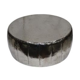 DKD Home Decor Mesa Centro Chic de Metal Plateado 83x83x33 cm Doble Cara Precio: 165.5000006. SKU: S3033728