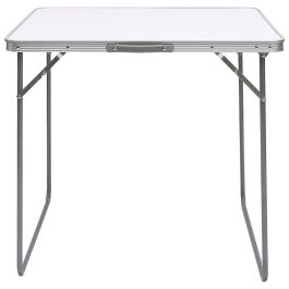 Mesa Plegable Blanca Home Deco Factory 80x60 cm 