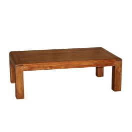 Mesa de Centro DKD Home Decor 110 x 60 x 35 cm Natural Madera Acacia