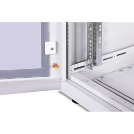 Digitus Armario Red Unique 26HE 1342x600x800mm Gris, Rack Independiente con Puerta Frontal de Vidrio