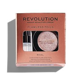 Set Makeup Revolution: Flawless Foils, Vegan, Eyeshadow Primer, 2 ml + Flawless Foils, Vegan, Eyeshadow Palette, Rival, 2 g Precio: 10.78999955. SKU: B1FZWWZE8L