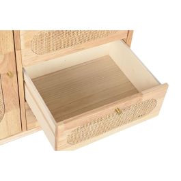 Aparador DKD Home Decor Natural Metal Madera de caucho 73,5 x 35 x 78 cm Aparador DKD Home Decor Natural Metal Madera de caucho 73,5 x 35 x 78 cm