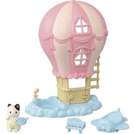 Sylvanian Families Set de Juego Globo aerostático para bebés, incluye figura de gato bebé de dos tonos, piscina, piano y cama Precio: 32.99000023. SKU: S7158391