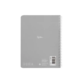 Liderpapel Cuaderno Espiral A5 Witty Tapa Dura 80 Hojas 90gr Pauta Estrecha Con Margen Colores Surtidos