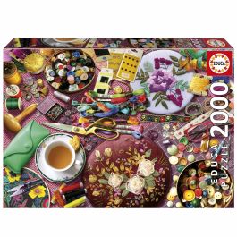 Educa Puzzle de 2000 Piezas 'La Mesa de Costura'. Rompecabezas de Cartón para Adultos y Jóvenes +14 años. Incluye Cola Especial FIX PUZZLE® Precio: 18.392. SKU: B1GDYRYHZ6