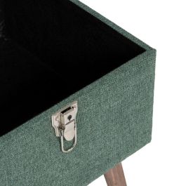 Baúl Tejido Sintético Madera Baúl Tejido Sintético Madera