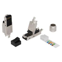 Lanview Conector RJ45 FTP Cat6a para Conductor Sólido/Trenzado AWG22-23 para Instalaciones Apantalladas y No Apantalladas Precio: 9.5000004. SKU: B1E6DBQ8F2