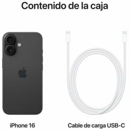 Smartphone Apple iPhone 16 256GB/ 6.1"/ 5G/ Negro